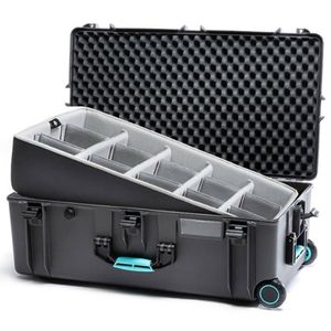 HPRC 2745W - Wheeled Hard Case with Second Skin Liner & Dividers (Gravel Grey)