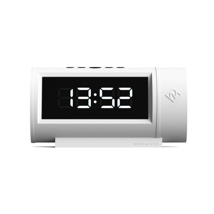 Newgate Pil Led Alarm Clock White