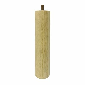 Adoored 53 x 250mm Raw Wood Round Furniture Leg