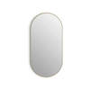 Attica 90cm Oval Brushed Gold Framed Mirror