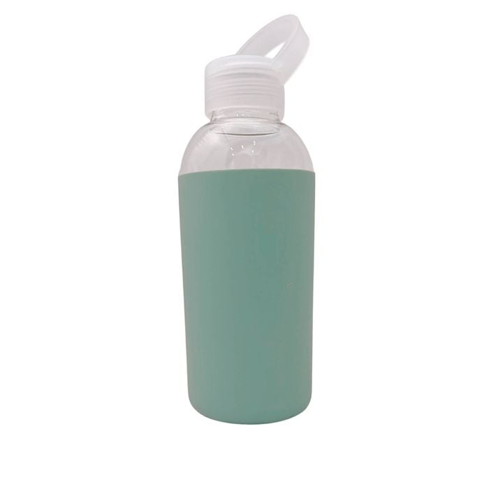 Kuvings Glass Sports Travel Water Bottle With Handle - 600ml - Green