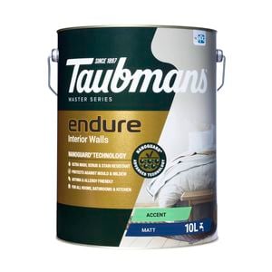 Taubmans 10L Accent Matt Endure Interior Walls Paint