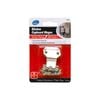 Zenith Nickle Plated Kitchen Cupboard Hinges - 2 Pack