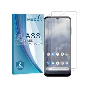 2 Pack MEZON Nokia G60 5G Clear Tempered Glass Screen Protectors