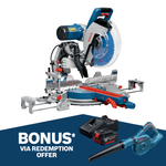 Bosch Blue 305mm GCM 12 GDL Sliding Mitre Saw
