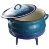 LK's - Potjie Pot (3-Legged) - Enamel-coated - Size 3 - Blue