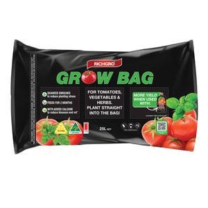 Richgro 25L Grow Bag Premium Tomato And Vegetable Planting Mix