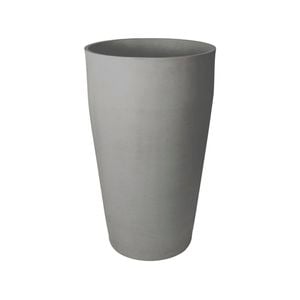 Respect 75cm Light Grey Green Earth Tall Cylinder Planter
