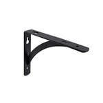 Carinya 150 x 120 x 20 x 3mm Black Satin Arch Stayed Bracket