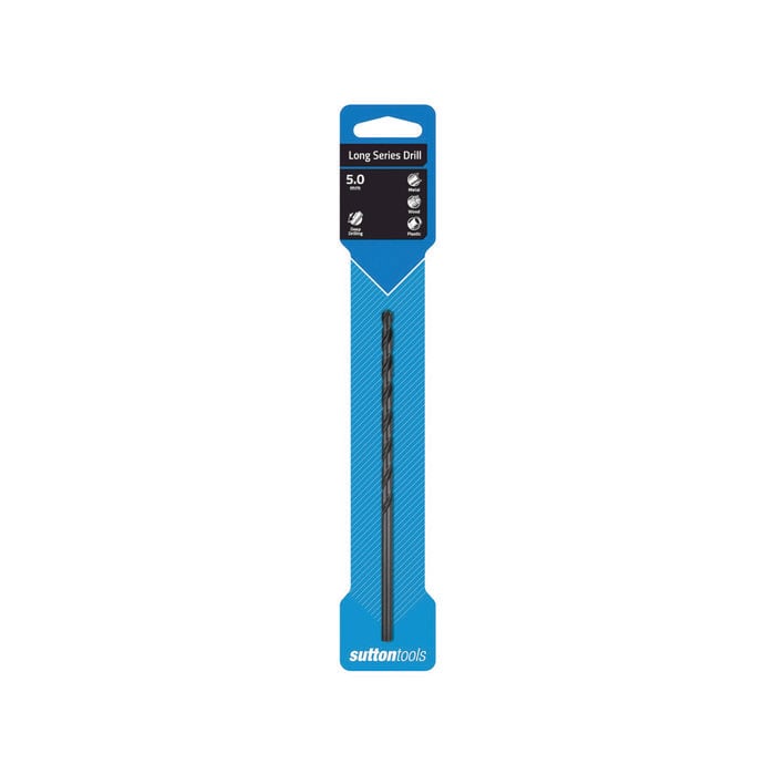 Sutton Tools 5.0mm Long Series Jobber Drill Bit