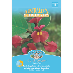 Mr Fothergill's Coral Creeper Flower Seeds