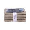 4PK Ultimate Alanya Face Washer/Towel 550Gsm Almond