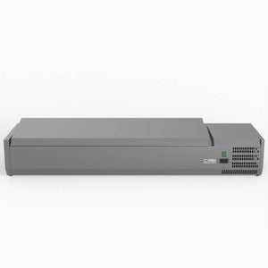 Fed-x Salad Bench With Stainless Steel Lid  - Countertop Prep Fridges (xvrx1500/380s)