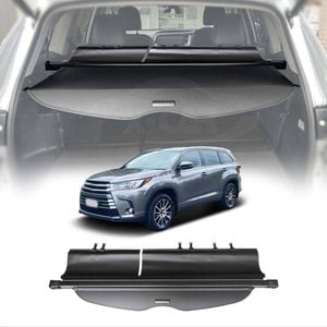 Retractable Car Trunk Shelf Shade Rear Cargo Security Shield for Toyota Kluger 2014-2021