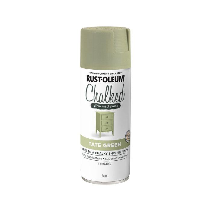 Rust-Oleum 340g Tate Green Ultra Matt Chalked Spray Paint
