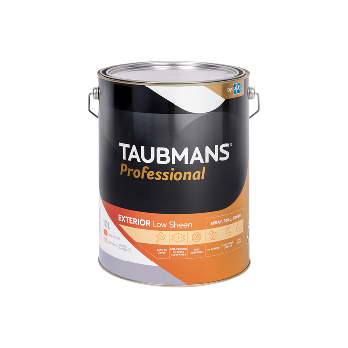 Taubmans 10L Neutral Low Sheen Professional Exterior Paint