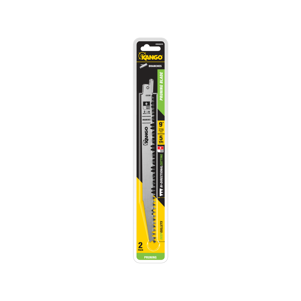 Kango 9 5TPI Pruning Reciprocating Saw Blade 2 Pack Bunnings Australia