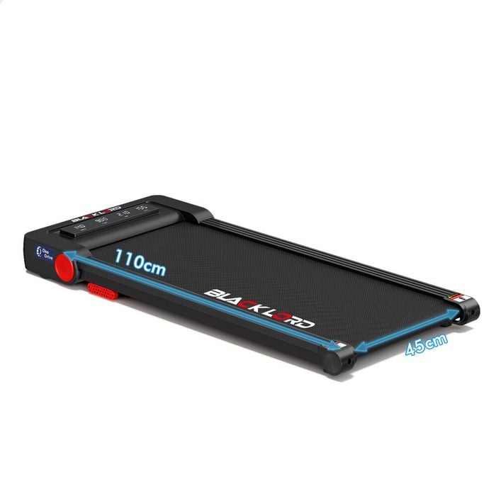 BLACK LORD Treadmill 45cm Belt Walking Pad Under Desk Home Fitness