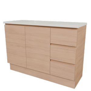 New England Joinery 1200mm King Regal Top Floor Standing Vanity