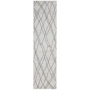 The Rug Connection Harley Jada Runner Off White 500x80cm - Extra Large Runner Pet Friendly Indoor Rug