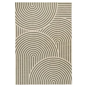 Loopsie-290cm X 200cm-akko Green And Cream Arch Washable Rug