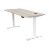 Modern Furniture MARLO Single Workstation with Lift 1.6M - Oak & White