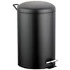 All Set 20L Black Softclose Pedal Bin