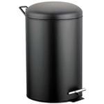 All Set 20L Black Softclose Pedal Bin