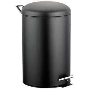 All Set 20L Black Softclose Pedal Bin