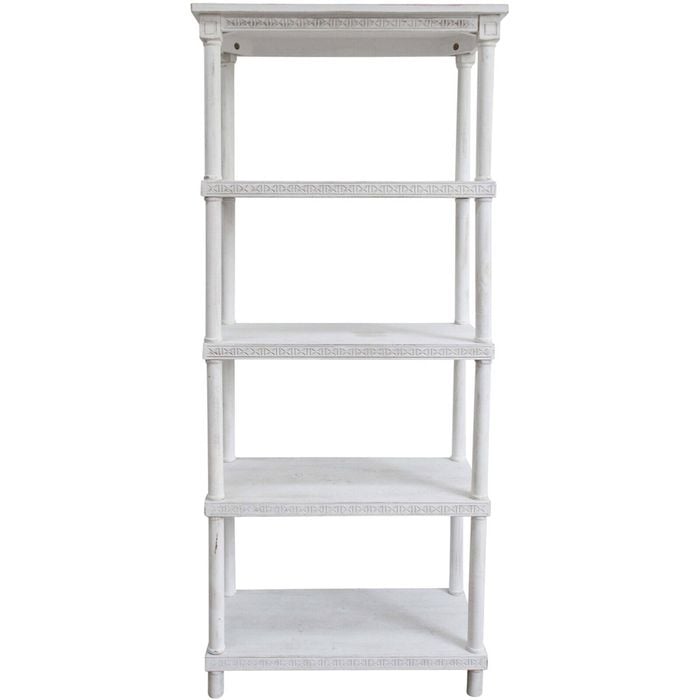 LVD Noosa Bookshelf Furniture 180x40cm - Rustic White