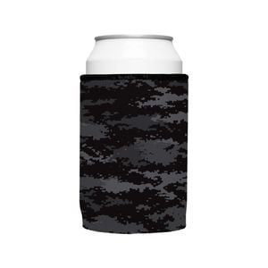 Stubbyz Digital Pixel Black Camo Stubby Cooler Standard