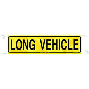 Pinnacle 1200 x 300mm Long Vehicle Class 2 Banner Ref Vinyl With Rope