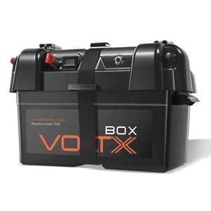 Voltx 12v Battery Box With 2x Usb & Cigarette Socket