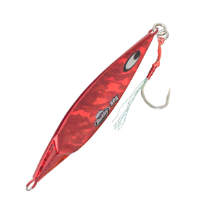 Berkley Skid Jig Fishing Lure 80g Metal Jig ZebRed