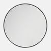 Future Glass Leia Round Mirror - 900mm - Black