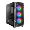 Antec Df600 Flux Atx Tempered Glass Computer Case - Black