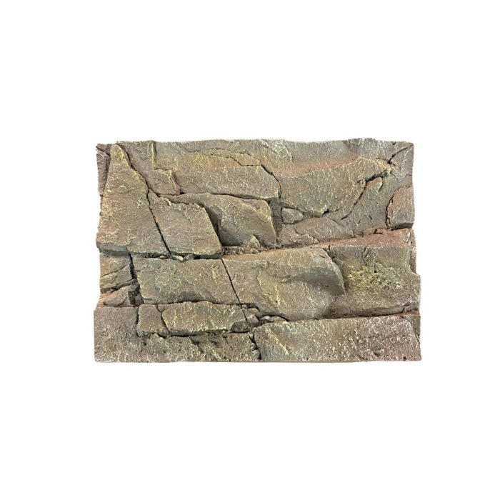 Aquarium Reptile Background 3D Rock Wall Dark 59cm