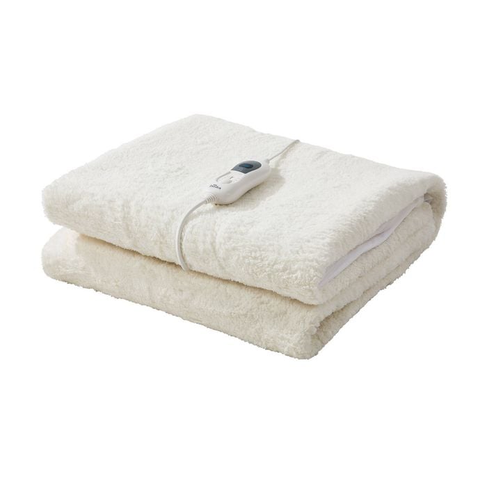 Bedra Bedding Electric Heated Blanket Fully Fitted Fleece Underlay Winter Pad King Single