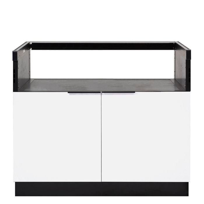 AlfrescoPlus 1130mm Arctic White BBQ Module and Air Frame