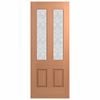 Hume 2040 x 820 x 40mm Entrance Door SPM Savoy Rice Paper Glass XS3