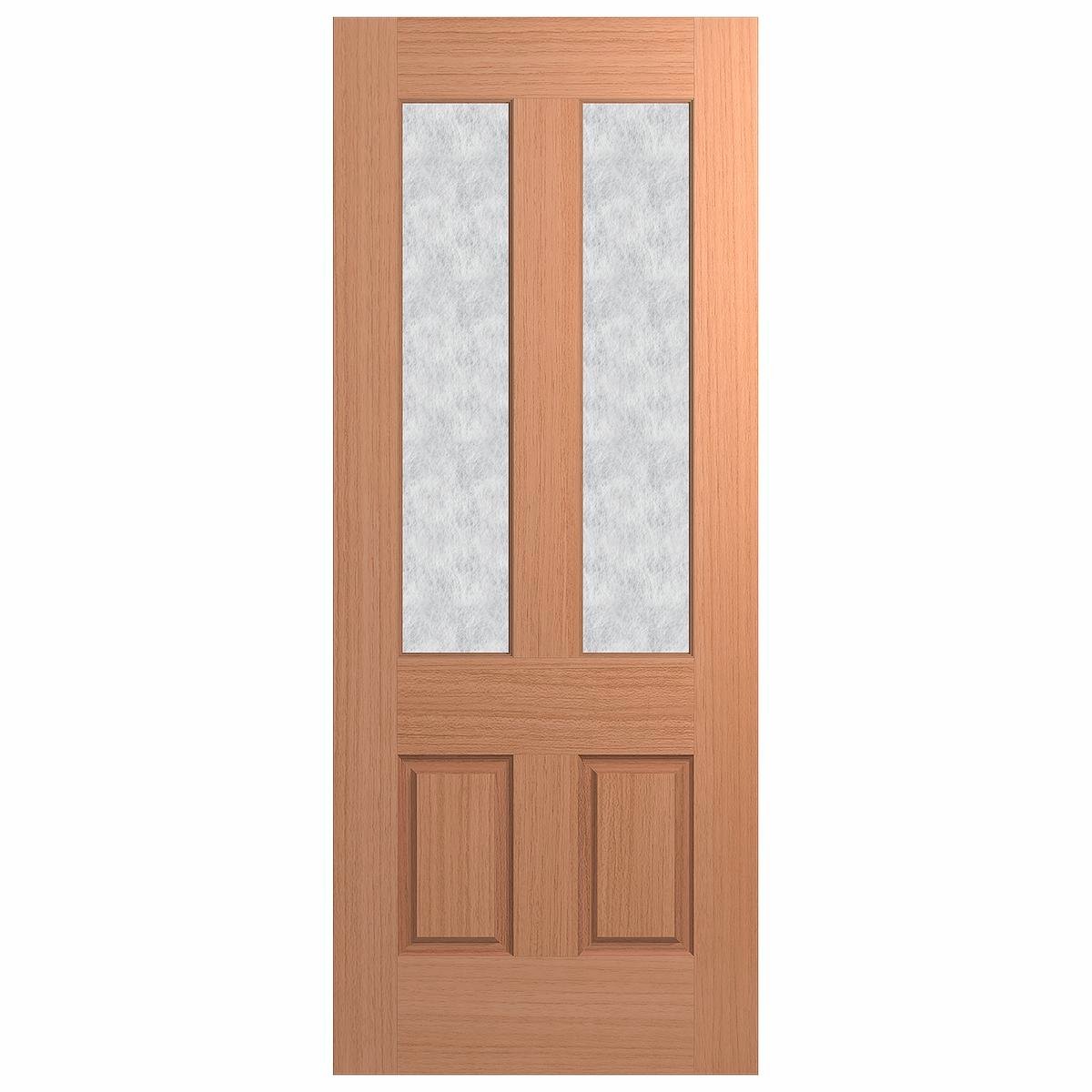 Hume 2040 x 820 x 40mm Entrance Door SPM Savoy Rice Paper Glass XS3 ...