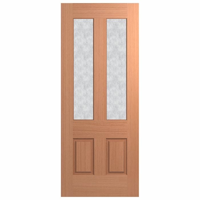 Hume 2040 x 820 x 40mm Entrance Door SPM Savoy Rice Paper Glass XS3