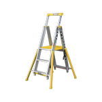 Bailey 3-6 Step 170kg Aluminium Adjustable Height Platform Ladder