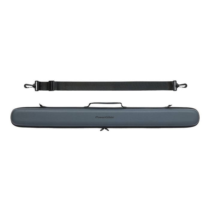 PowerGlide Metallic 2pc Pool/Billiards Cue Stick Case - Grey