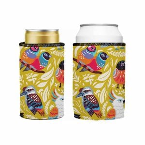 Stubbyz Aussie Birds II Stubby Cooler 2-Pack Slim