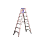 Indalex 2.7m 180kg Pro Series Industrial Aluminium Double Sided Step Ladder