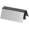 Olympia Menu Holder Upright Acrylic Double Sided A4 305x210x93mm Commercial Tabletop Display