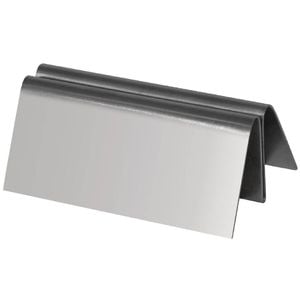 Olympia Menu Holder Upright Acrylic Double Sided A4 305x210x93mm Commercial Tabletop Display