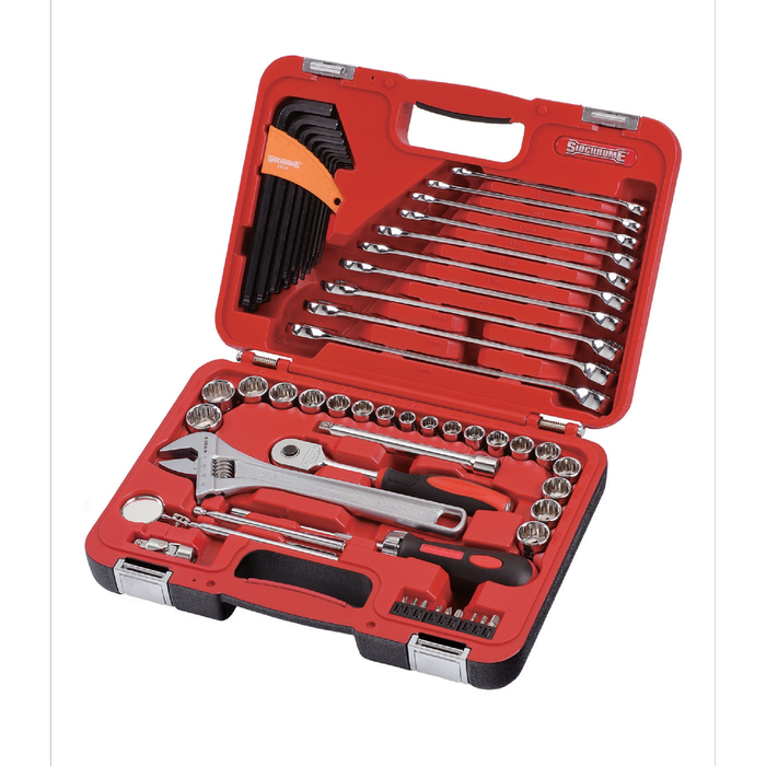Sidchrome 3/8″ Metric / AF Drive Tool Set - 69 Piece