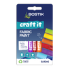 Craft It 6 x 10ml Fabric Paint Sticks